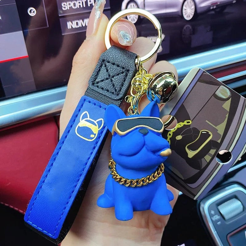 Puppy Doll Metal Bell Kawaii Cutie Key Pendant Keychain Backpack Handbag Charm Gift Fashion Accessories