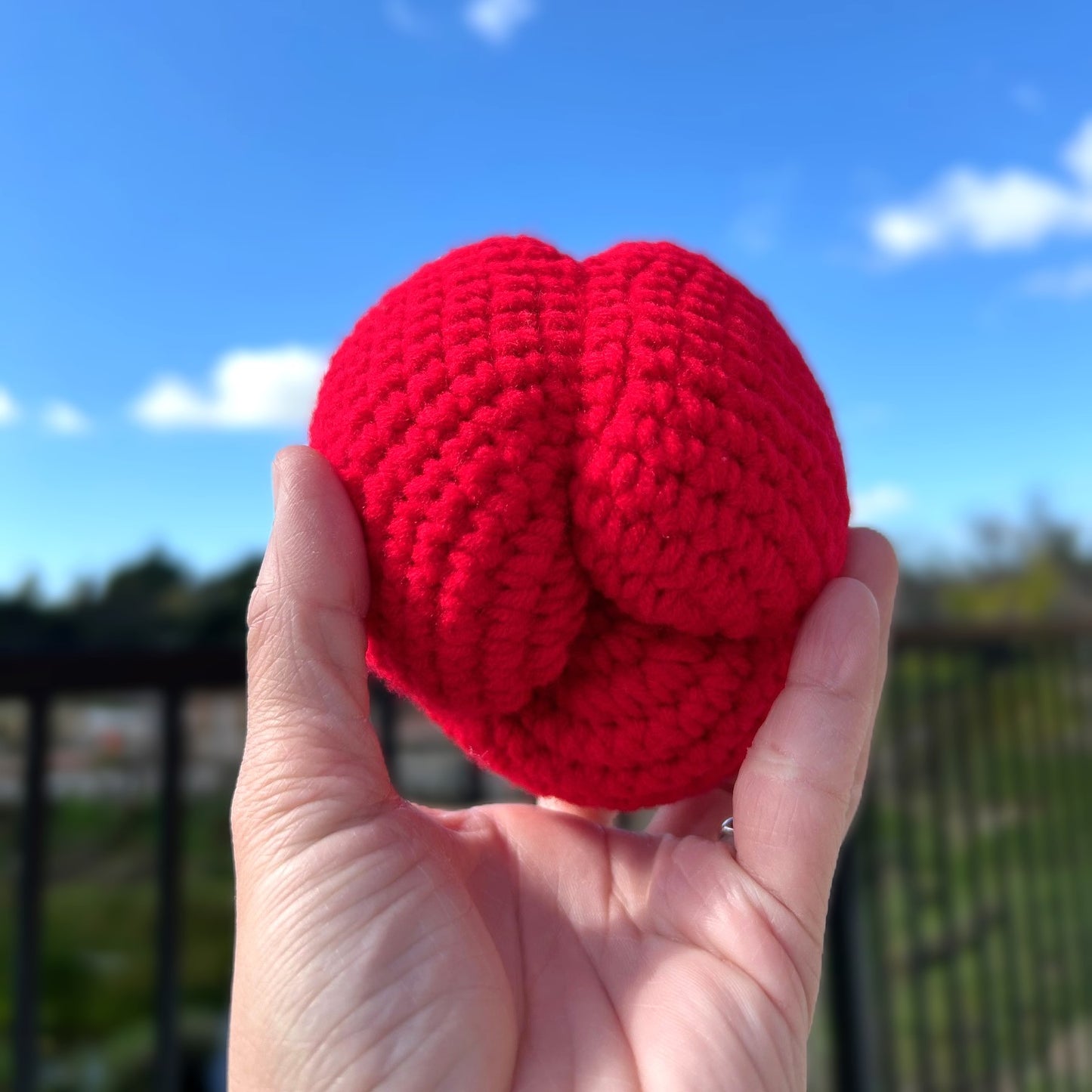 Handmade Crochet Knitted Vegetable Bell Pepper - Gift for Valentine's, Birthday, Mother's Day, Office/Home Decor