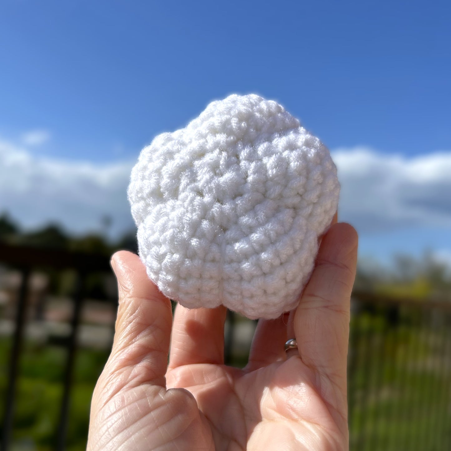 Handmade Crochet Knitted Vegetable Garlic - Gift for Valentine's, Birthday, Mother's Day, Office/Home Decor