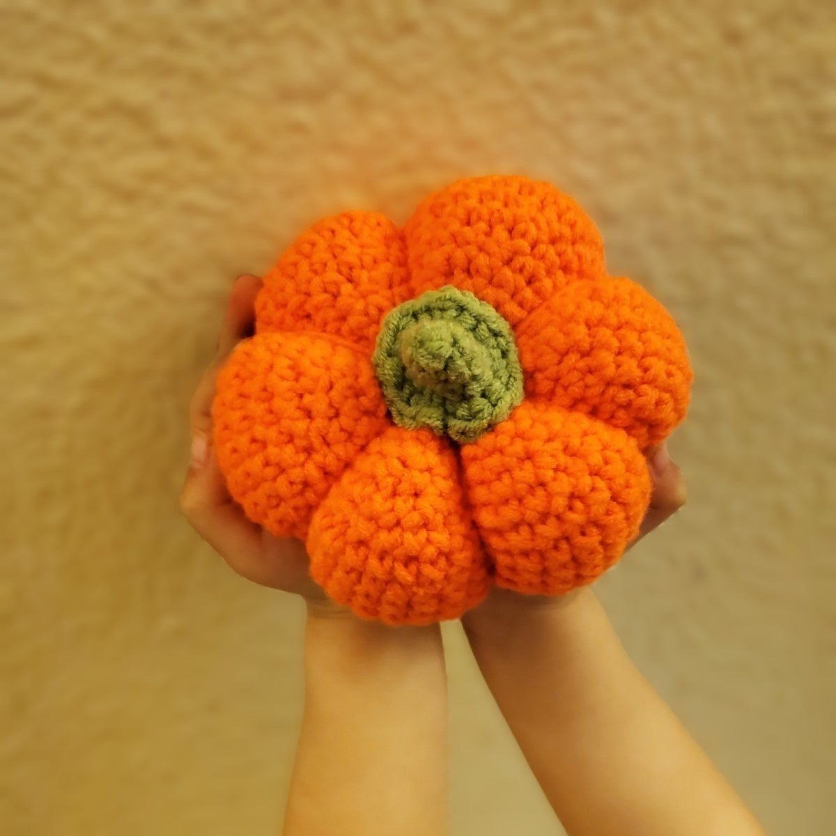 Handmade Crochet Knitted Vegetable Pumpkin 3PCS Bundle - Gift for Valentine's, Birthday, Mother's Day, Office/Home Decor