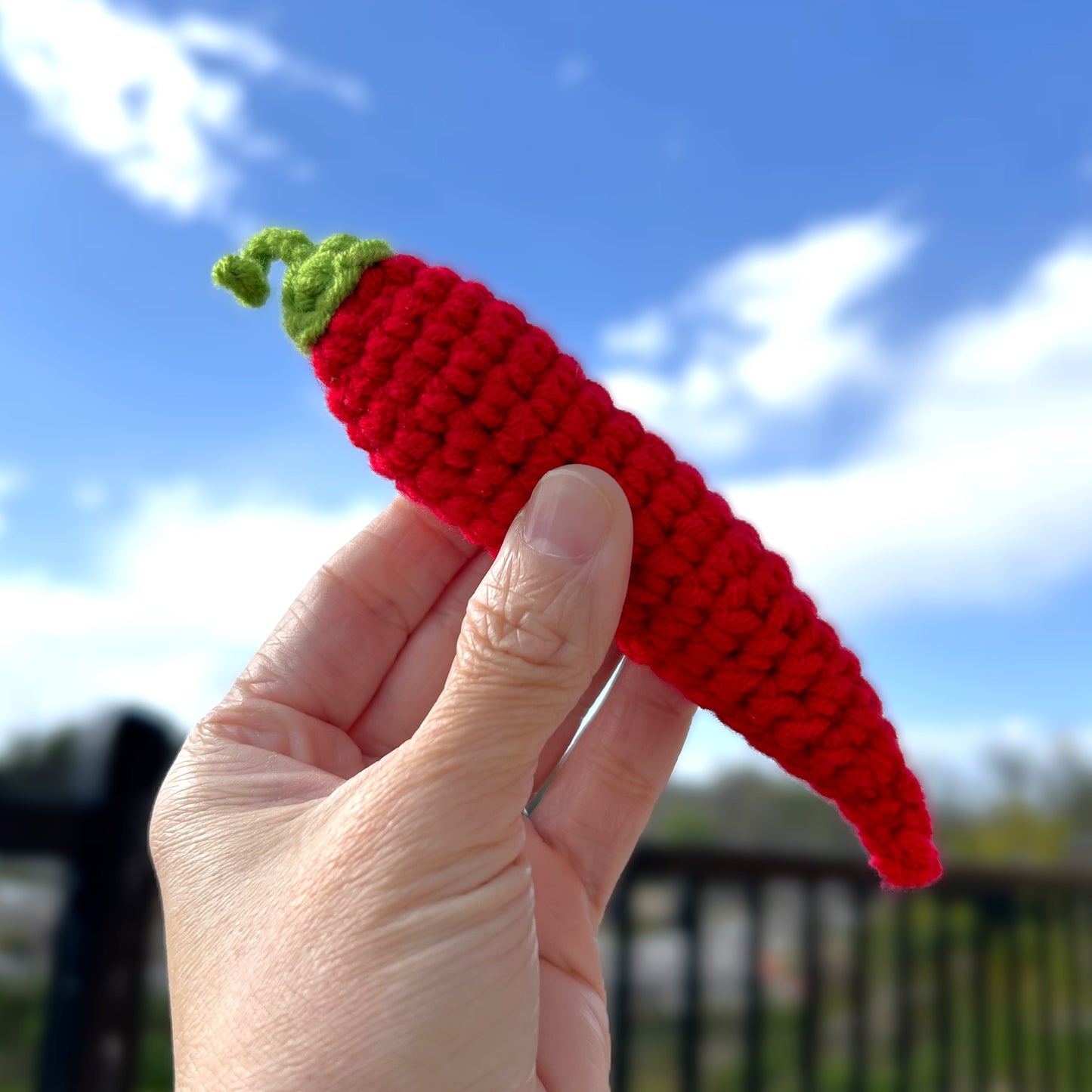 Handmade Crochet Knitted Food Bundle A 6PCS - Mushroom, Tomato, Chili Pepper, Garlic, Turnip, Cucumber - Gift for Valentine's, Birthday, Mother's Day, Office/Home Decor