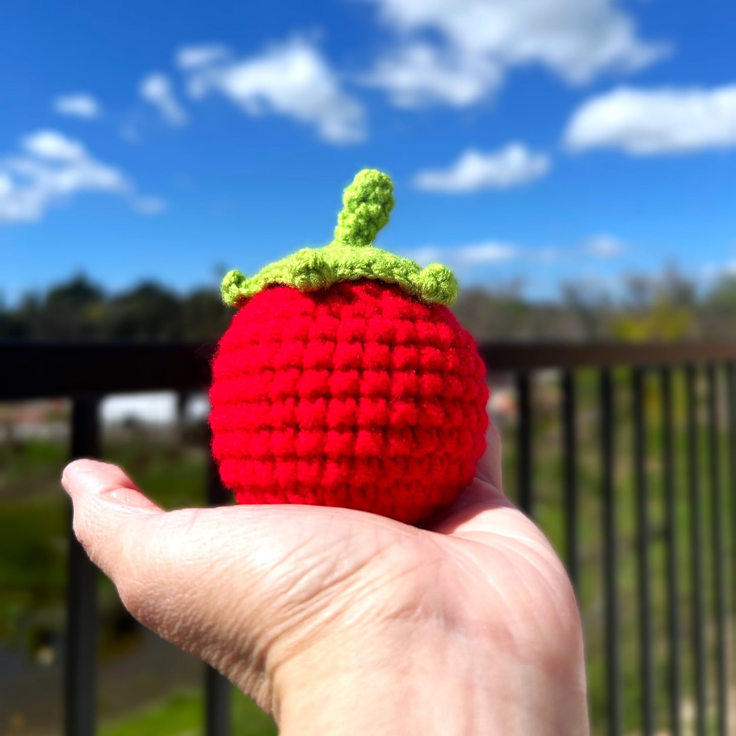 Handmade Crochet Knitted Food Bundle A 6PCS - Mushroom, Tomato, Chili Pepper, Garlic, Turnip, Cucumber - Gift for Valentine's, Birthday, Mother's Day, Office/Home Decor