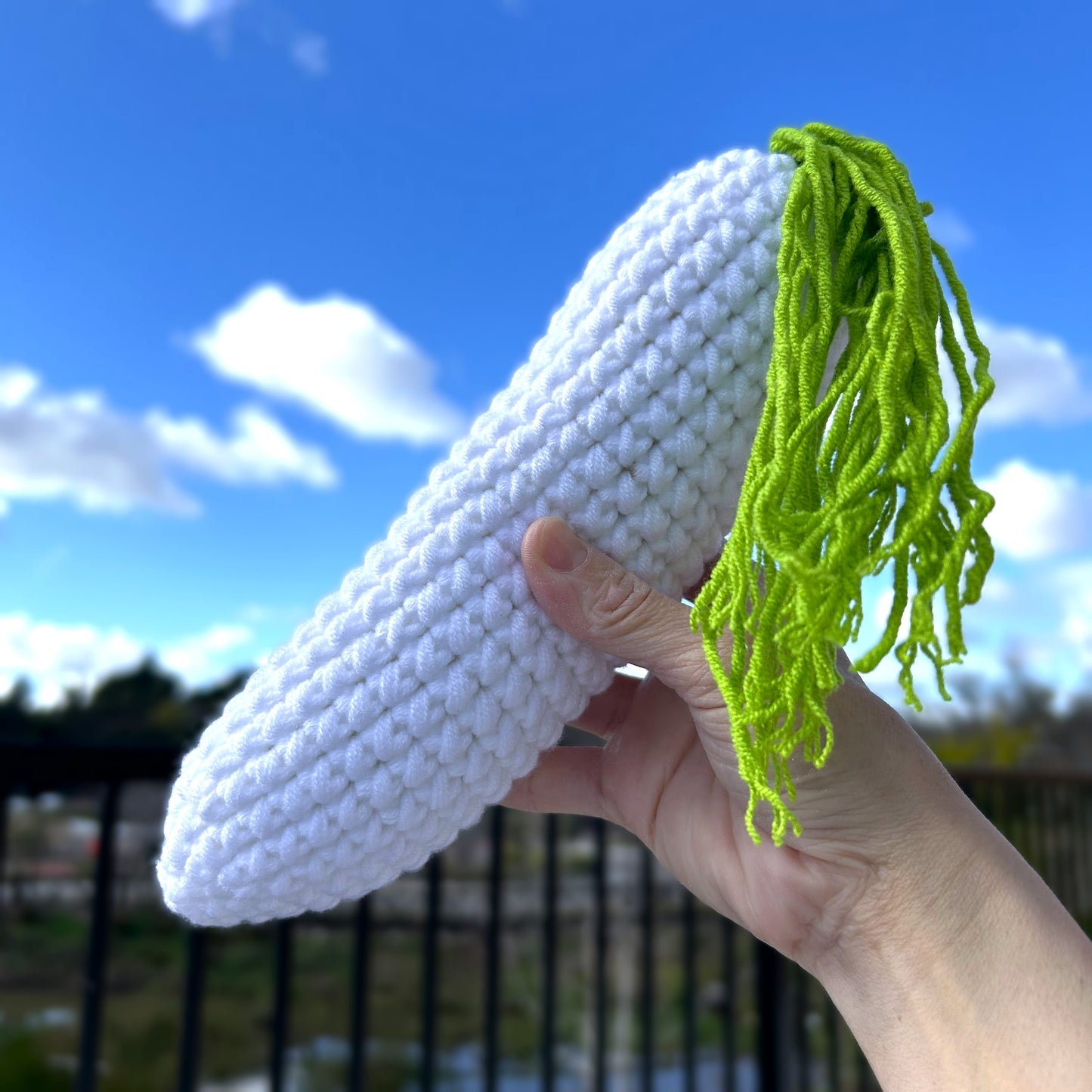 Handmade Crochet Knitted Vegetable Eggplant, Carrot, White Radish - Gift for Valentine's, Birthday, Mother's Day, Office/Home Decor